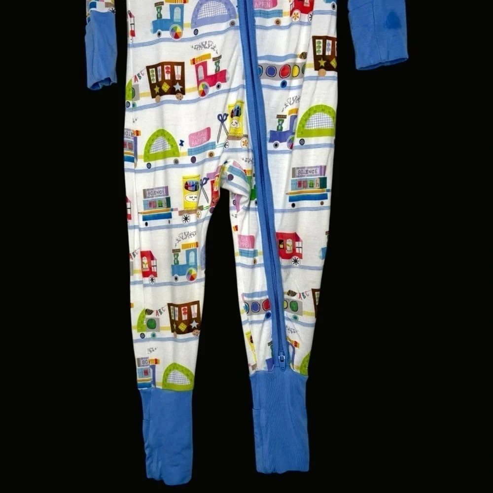 Little Sleepies Limited Edition Education Express Zippy Unisex Footie 12-18M
